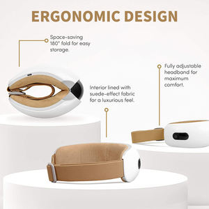 गेमिंग अध्ययन कार्यालय के लिए ध्वनि त्वरित वायु दबाव और गर्मी चिकित्सा के साथ स्मार्ट वायरलेस आंख मालिश - Product Image 4