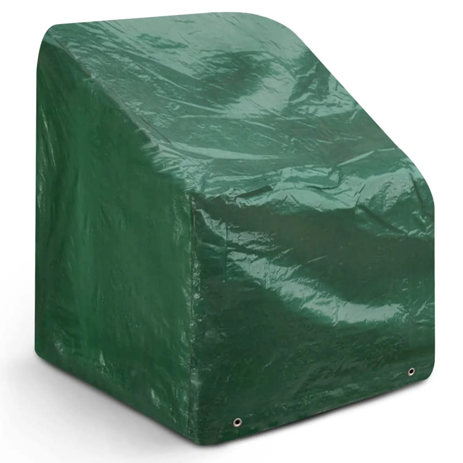 Tüm hava yeşil polietilen mobilya kapak su geçirmez bahçe veranda sandalye kılıfı açık için