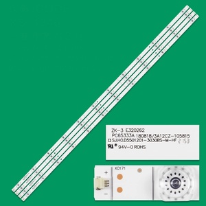 Bande LED de rétroéclairage HX-NO.1168 pour TV PC65333A SJ.HO.D5501201-3030BS-M-HF, pièces de rechange pour TV - Product Image 2
