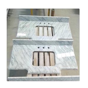 שיש קררה מטבח שיש משטחי שיש לוחות אבן מוצרים טרומיים premated עם קצוות ogee - Product Image 3