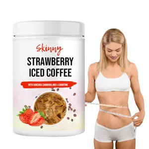 slimming coffee weight loss slimming products Strawberry Flavor Ice coffee instant coffee for weight loss detox tea