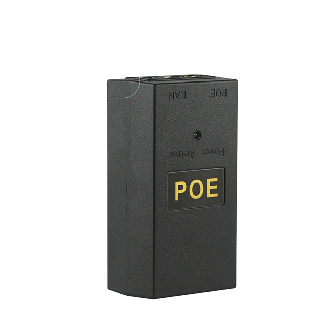 POE DC Power Supply 15V 1A / 24V 1A / 12V 2A / 48V 0.5A / Wireless AP Bridge / Ethernet Gigabit Power Supply for Desktop ABS