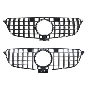 Parrilla Delantera Estilo GT para Mercedes-Benz <span class=keywords><strong>GLE</strong></span> W166 Facelift GLe350 300 400 Modificación 2016 2017 2018 2019 - Product Image 2
