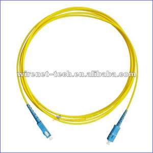 شبكة إمدادات وضع واحد البسيط <span class=keywords><strong>2</strong></span>.0 مللي متر <span class=keywords><strong>3</strong></span> متر SC / UPC-SC / UPC الألياف البصرية FTTH قطرة التصحيح الحبل - Product Image 6