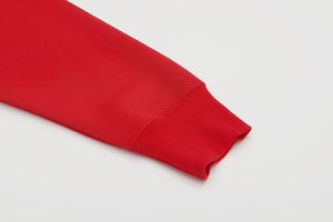 Jersey transpirable de mezcla de algodón básico unisex, Sudadera estampada con cuello redondo y hombros caídos, manga larga, Otoño/Invierno, Primavera - Product Image 5