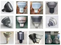 Projecteurs LED en aluminium avec base GU10 GU5.3, 5W/7W, IP33, garantie de 3 ans, AC 100-240V