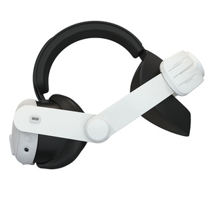 Bon prix VR Elite Sangle de réglage en cuir PU souple Sangle de tête en mousse Accessoire pour Meta pour Oculus pour <span class=keywords><strong>Quest</strong></span> 3 - Product Image 5