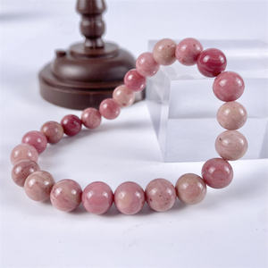 <span class=keywords><strong>Nouvelle</strong></span> Arrivée Produit Perles Polies 8mm Rhodonite Bracelet Bijoux de Guérison pour les Femmes Cadeau de Beauté - Product Image 3