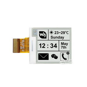 Waveshare 1.54インチE-Ink生ディスプレイ200x200ピクセル電子ペーパーPCBなしSPIインターフェイスRaspberry <span class=keywords><strong>Pi</strong></span>サポート部分リフレッシュ - Product Image 1