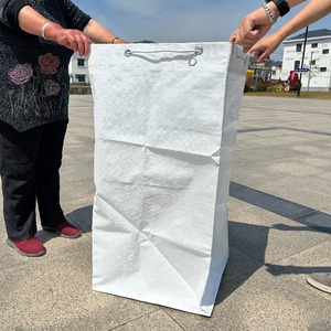 An Yigu FIBC <b>Bag</b> 100kg Load Capacity Woven Bulk Container For Building Materials Storage And Logistics Transport - Product Image 4