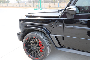 สำหรับรถยนต์เมอร์เซเดส-เบนซ์ จีคลาส W463 <span class=keywords><strong>G63</strong></span> AMG วากอน ปี 2019 ขึ้นไป ชุดแต่งครีบระบายอากาศข้างตัวถังคาร์บอนไฟเบอร์ - Product Image 6