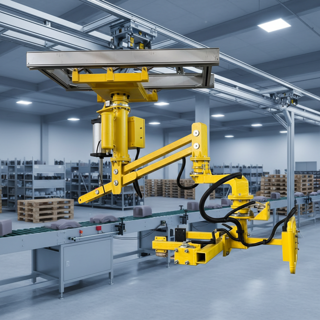Overhead Rail Gantry Truss Pneumatic Manipulator Lifting System