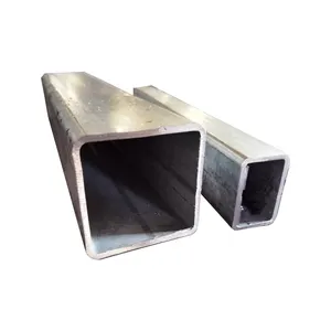 Hafif çelik kare dikdörtgen içi boş çelik boru içi boş kutu bölümü tedarikçiler tüp boyutları