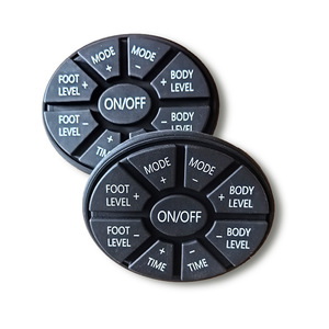 Almohadillas de Botones de Silicona Personalizadas, Teclado Táctil Moldeado con Precisión, con Iconos Impresos para Control de Dirección OEM - Product Image 3