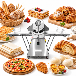 Macchina per Stendere la Pasta, Laminatrice per Viennoiserie, <span class=keywords><strong>Galette</strong></span> e Pithivier, Attrezzatura per la Lavorazione della Pasta - Product Image 3