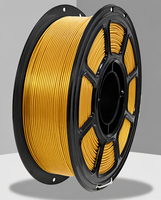 Filamen PLA-Basic Berkualitas Tinggi Mipai 1.75mm 1KG per Gulungan Warna Emas kompatibel dengan semua printer 3D FDM Satu Warna