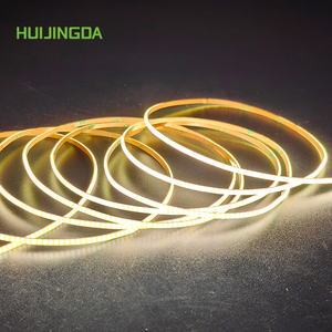 Mật độ cao 12V 24V <span class=keywords><strong>COB</strong></span> <span class=keywords><strong>LED</strong></span> Strip ánh sáng CRI 90 400LED/M IP20 4mm chiều rộng PCB siêu hẹp linh hoạt cuttable - Product Image 1