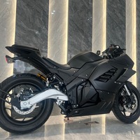 Motos électriques 72V 3000W 160 KM/H puissant vélo de sport de course de rue Streetbikes à prix raisonnable à vendre
