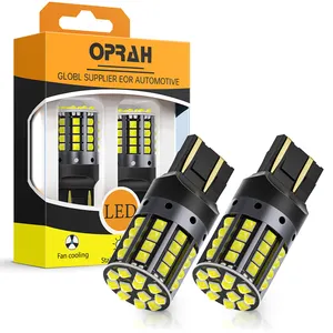 Lâmpada de freio led Oprah 7443 W21/5w T20 3030 44smd 1156 Ba15s P21w 1157 Lâmpada 3157 Soquete 360 Luz T20 Vermelho