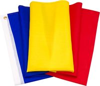 Drapeau et bannière du Tchad, 3x5 pieds, 100% polyester, imprimé recto-verso, vente en gros, neuf
