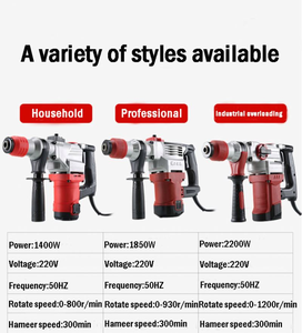 Tốt Nhất Và Mới Rock Breaker Rotary <span class=keywords><strong>Hammer</strong></span> Khoan Không Chổi Than Cordless Búa Khoan Với Điện - Product Image 5