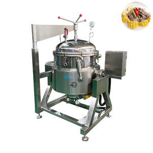 หม้อหุงข้าวไฟฟ้าแรงดันสูงสำหรับอุตสาหกรรมขนาด200-800ลิตรกาต้มน้ำร้อนเชิงพาณิชย์แรงดันสูงสำหรับซุปกระดูก - Product Image 2