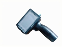 Premium half-inch G100E draagbare, op batterijen werkende inkjetprinter met touchscreen voor het printen op kaarten, buizen, metaal en karton (TIJ)