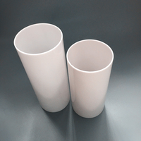 Tube en PMMA acrylique dépoli à prix d'usine, diffusion de lumière uniforme, options opales et dépolies, haute transmission lumineuse