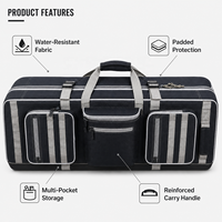 Étui souple léger pour arc composé OEM avec poche pour flèches et sangles de sac à dos