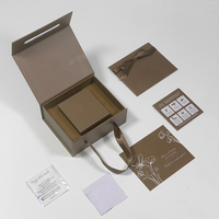 Bijoux pliants de luxe avec aimant Emballage magnétique de mariage Boîte rigide cadeau Ensemble complet Emballage personnalisé avec fermeture magnétique