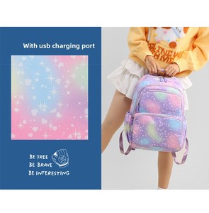Nouveau Sac à Dos Scolaire 2026 pour Enfants de la Maternelle au CM2, Ensemble Léger et Respirant avec Trousse à Crayons (2 pièces), Capacité 20-35L - Product Image 6