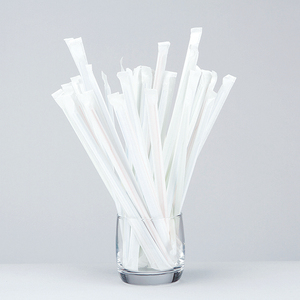 <strong>Custom</strong> <strong>Printed</strong> Straight PLA Compostable <strong>Straw</strong> Certified EN13432 Biodegradable And Sustainable Disposable Bar Accessories - Product Image 5