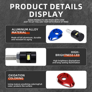 Éclairage de plaque d'immatriculation LED 12V pour voitures et motos, étanche IP67, accessoires extérieurs, éclairage de plaque d'immatriculation - Product Image 6