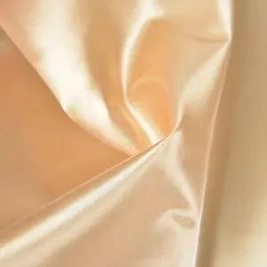 定制印花纱丽美容100% 涤纶素缎面料高品质