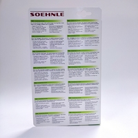 Benutzer definierte Logo-Druck verpackung mit klarem Fenster und Hänge etiketten für die Verpackung