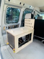 Édition Solo : Table pliante pour camion-lit, coffre de camping-car, camion-café, modification de véhicule de camping