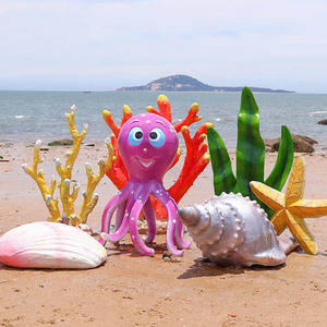 Sculpture de queue de <span class=keywords><strong>sirène</strong></span> en résine pour l'extérieur, thème océanique, sculpture en fibre de verre pour événement - Product Image 6