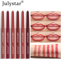 Crayon à lèvres JULYSTAR de haute qualité, livraison gratuite, 5 couleurs, longue tenue, imperméable, facile à appliquer, 0,5 g