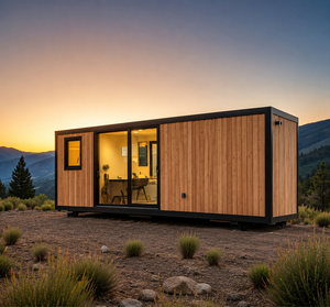 Maison mobile de haute qualité de 20 pieds, cabane préfabriquée imperméable pour une utilisation en extérieur - Product Image 1