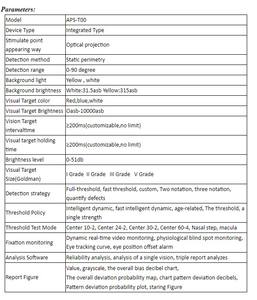 Bidang visual instrumen oftalmologi perimeter bidang visual terbaik APS-T00 penganalisa lapangan visual perimeter otomatis - Product Image 4