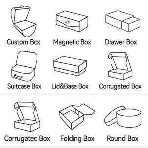 Boîte cadeau carrée de luxe personnalisée à 12 compartiments pour produits de boulangerie et snacks, avec insert, impression UV en relief, faible MOQ, écologique - Product Image 6