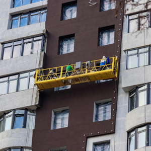 Plataforma Suspendida Eléctrica ZLP630 para Construcción y Limpieza de Paredes, Góndola ZLP630 de 6M para Malasia - Product Image 2