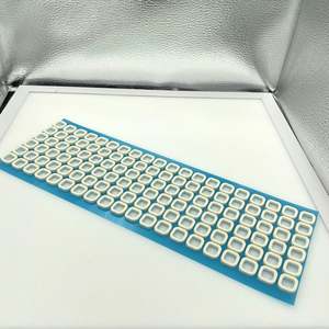 Junta de Silicona Cuadrada Troquelada con Fuerte Adhesión, Buen Sellado, Antideslizante y Resistente a Impactos, Utilizada para Productos Electrónicos - Product Image 2