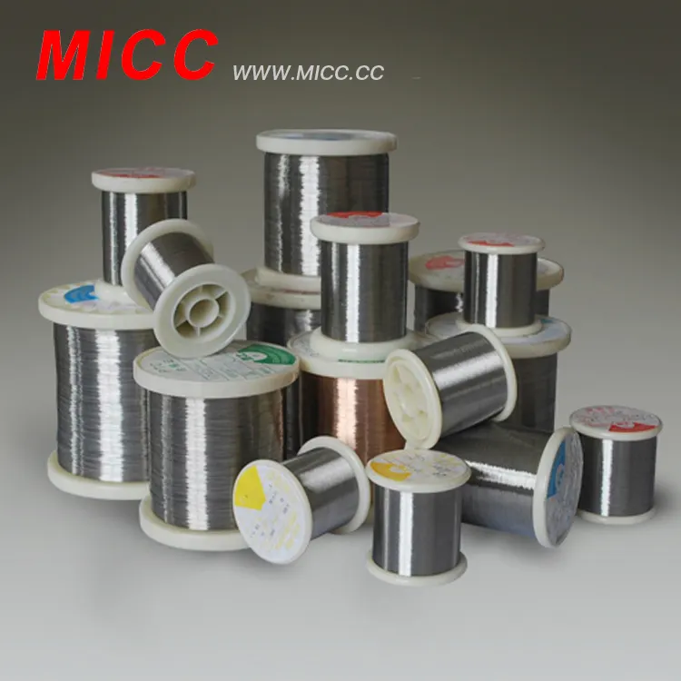 MICC Kawat Kosong Termokopel Tipe T, 0.05Mm Hingga 10.0Mm Ukuran Tersedia Cu (Tembaga) dan CuNi45(Copel)