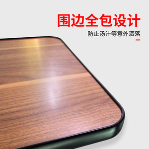 Nursing Bed Dining <b>Table</b> Height <b>Adjustable</b> Rectangle Hospital <b>Table</b> With <b>Leg</b> Base - Product Image 4