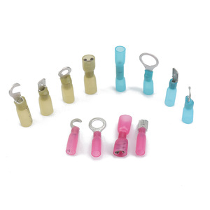 IQIHUI Insulated Heat Shrink Connector <b>Kit</b> 270Pcs AWG12-22 <b>Electrical</b> Wiring Connectors Plastic Storage Box - Product Image 3