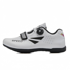 Nouvelles chaussures de cyclisme <span class=keywords><strong>pour</strong></span> hommes, chaussures de course sur route professionnelles en cuir confortables à enfiler, <span class=keywords><strong>pour</strong></span> le <span class=keywords><strong>VTT</strong></span> et les activités de plein air - Product Image 2