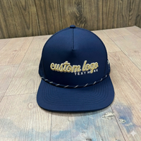 Gorras de Béisbol Deportivas Personalizadas de 5 Paneles, Ajustables, Modernas, 100% Poliéster, Transpirables e Impermeables, con Logotipo de PVC de Goma para Surf