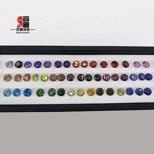 Pietre Cubiche di Zirconia Sintetica Baifu in Colori Speciali, Gemme Sciolte CZ all'Ingrosso, Taglio Personalizzato Accettato, Fornitore - Product Image 1