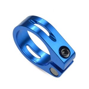 Collier <span class=keywords><strong>de</strong></span> serrage <span class=keywords><strong>de</strong></span> <span class=keywords><strong>tige</strong></span> <span class=keywords><strong>de</strong></span> <span class=keywords><strong>selle</strong></span> <span class=keywords><strong>de</strong></span> vélo en alliage d'aluminium 31.8/35mm, à dégagement rapide, prix bas - Product Image 6